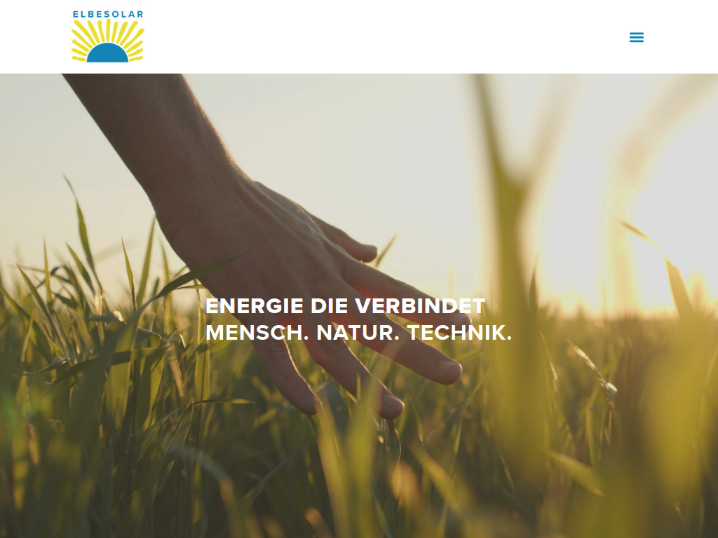 Website von XL Elbe Solar Projekte GmbH in Hamburg