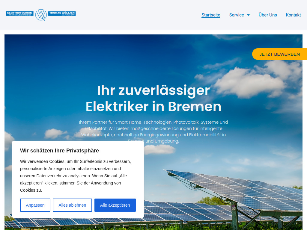 Website von Florian Repty in Bremen