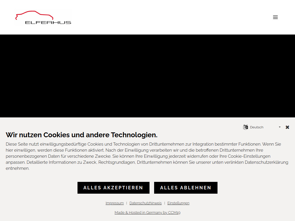 Website von Elferhus GbR in Ratekau
