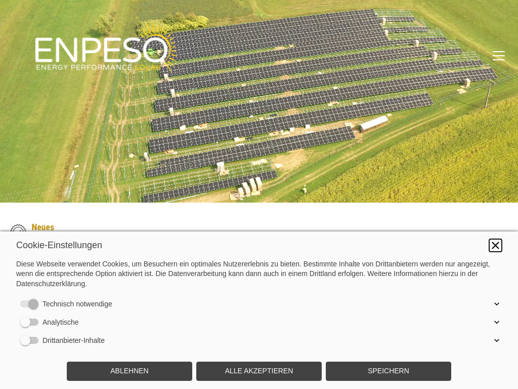 Website von ENPESO GmbH in Osnabrück