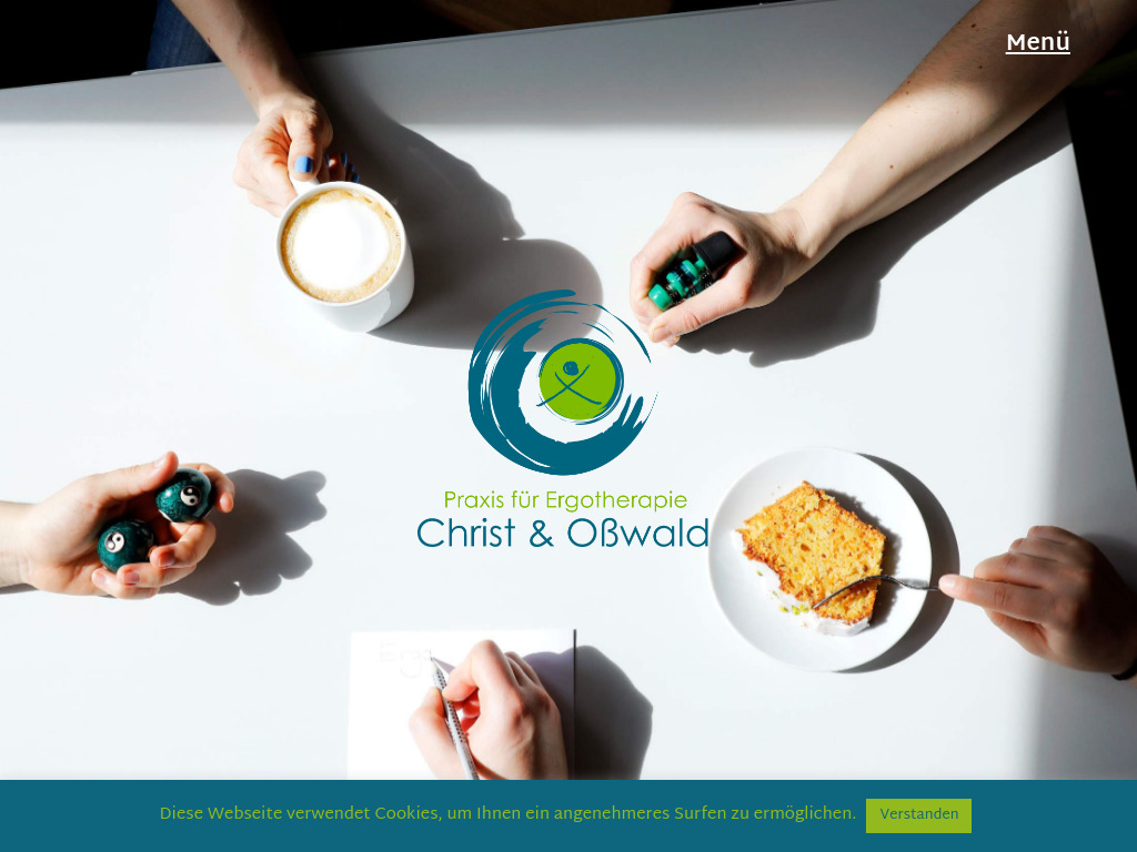 Website von Praxis für Ergotherapie Christ & Oßwald GbR in Mannheim