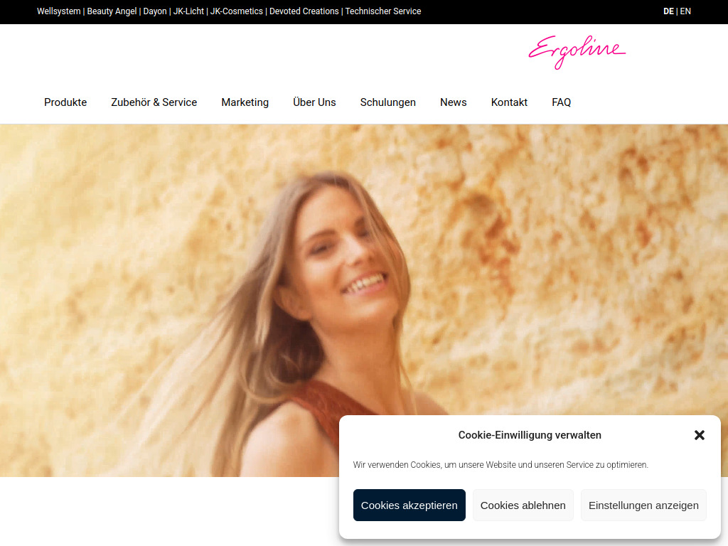 Website von JK-Holding GmbH in Windhagen