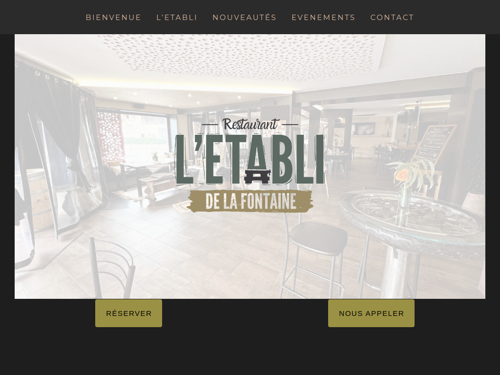 Website von Etabli de la Fontaine - Collombey in Collombey-Muraz