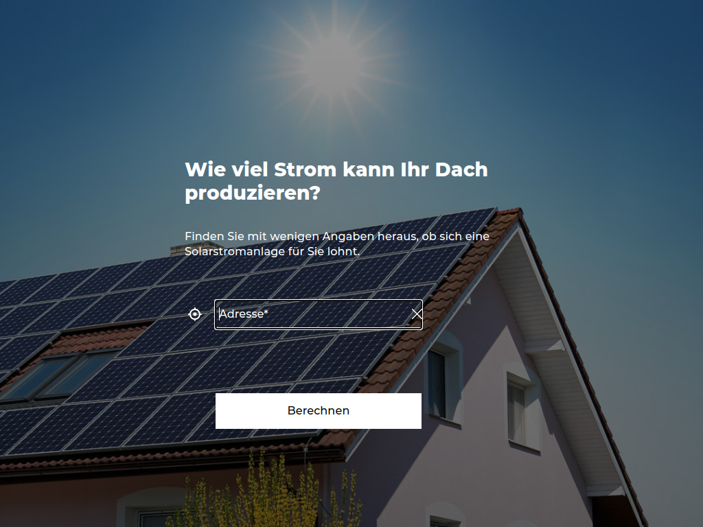Website von Energie Wasser Bern in Bern