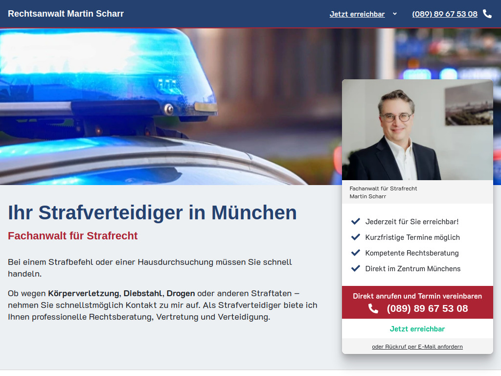 Website von Martin Scharr