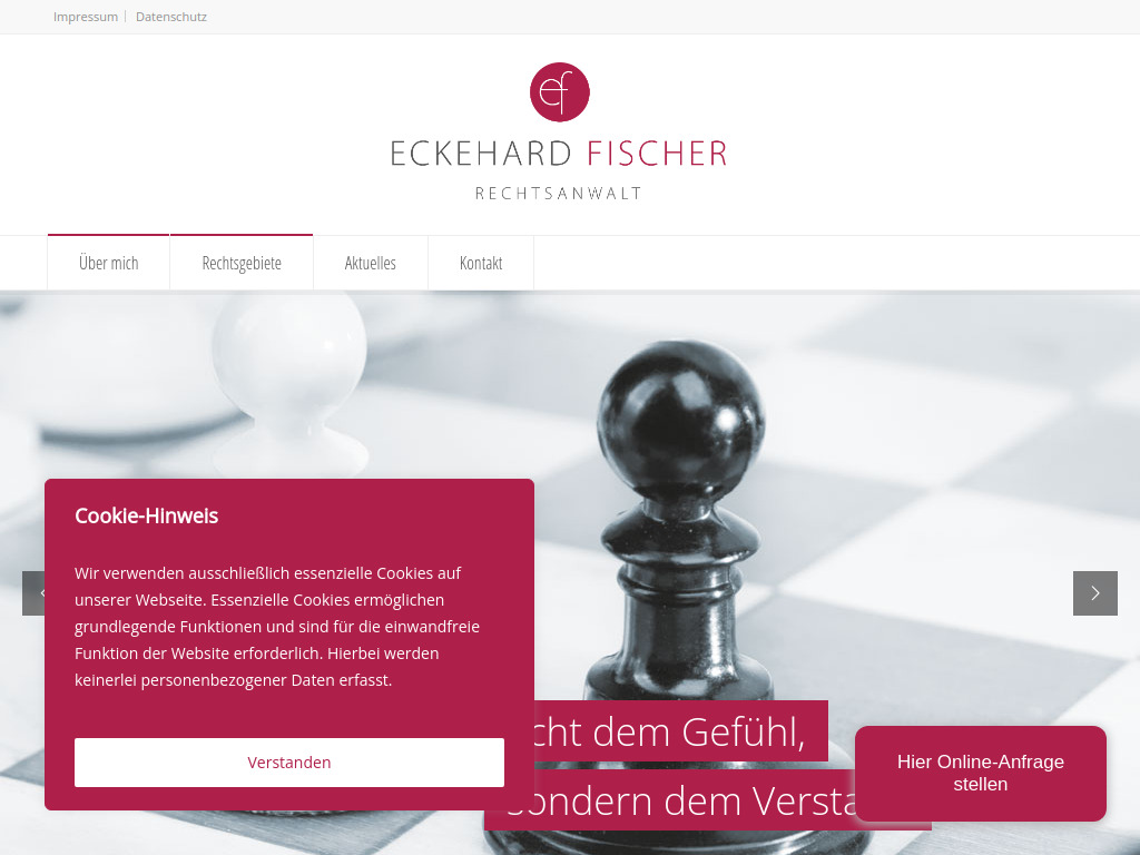 Website von Eckehard Fischer in Winnenden