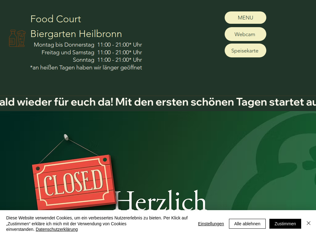 Website von Akrogast GmbH in Heilbronn