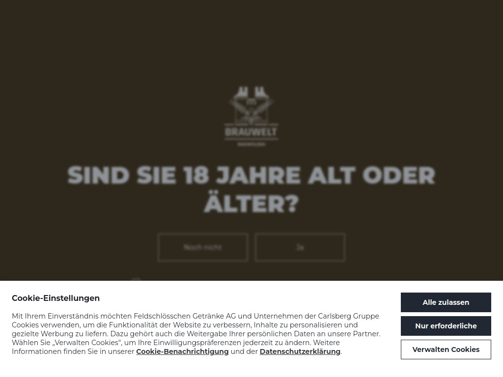 Website von Restaurant in Rheinfelden