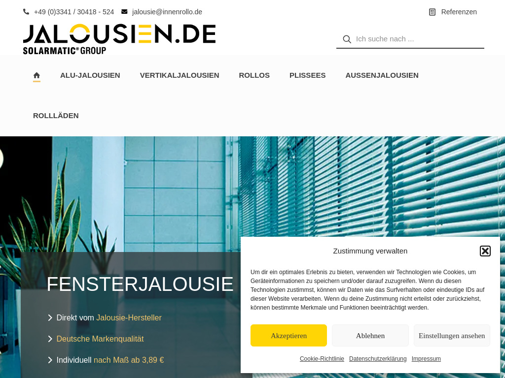 Website von Sicht- & Allwetterschutz BS GmbH in Eggersdorf b. Berlin