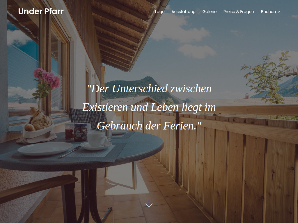 Website von Karl Weigl in Pfronten