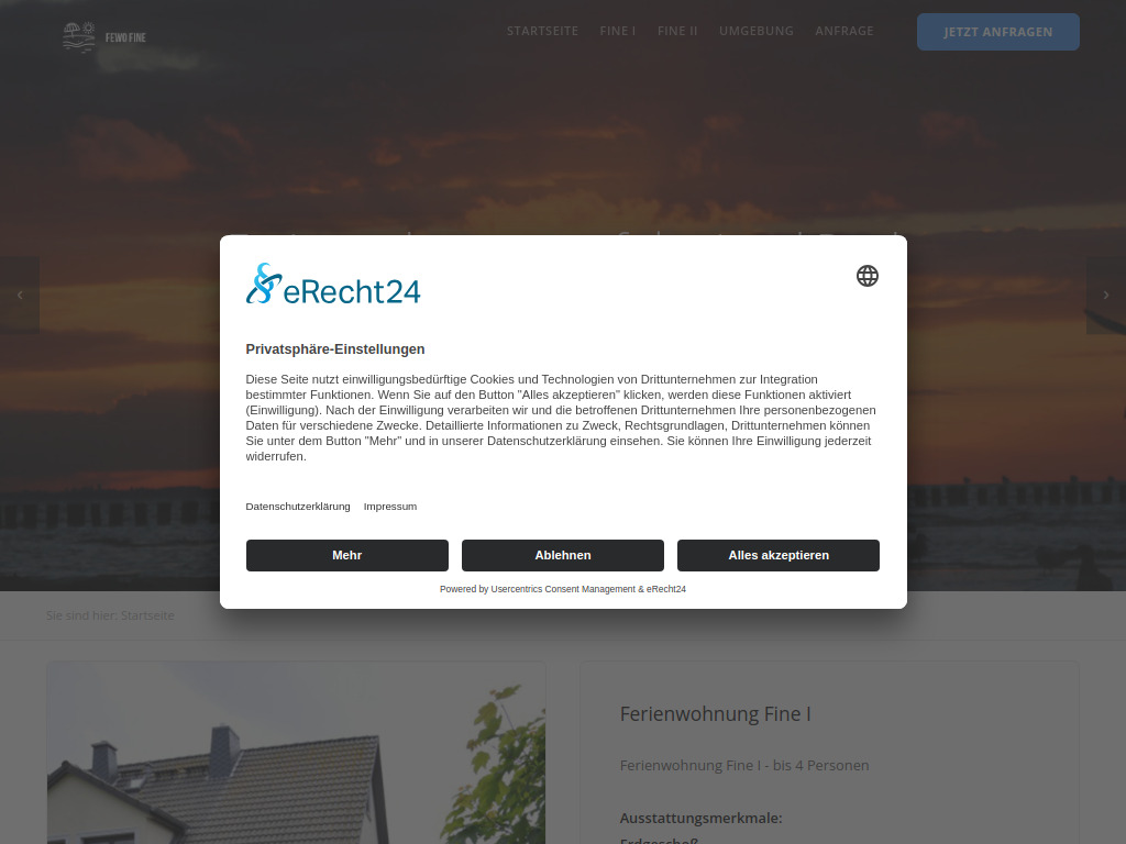 Website von Jürgen Kuhnert in Pampow