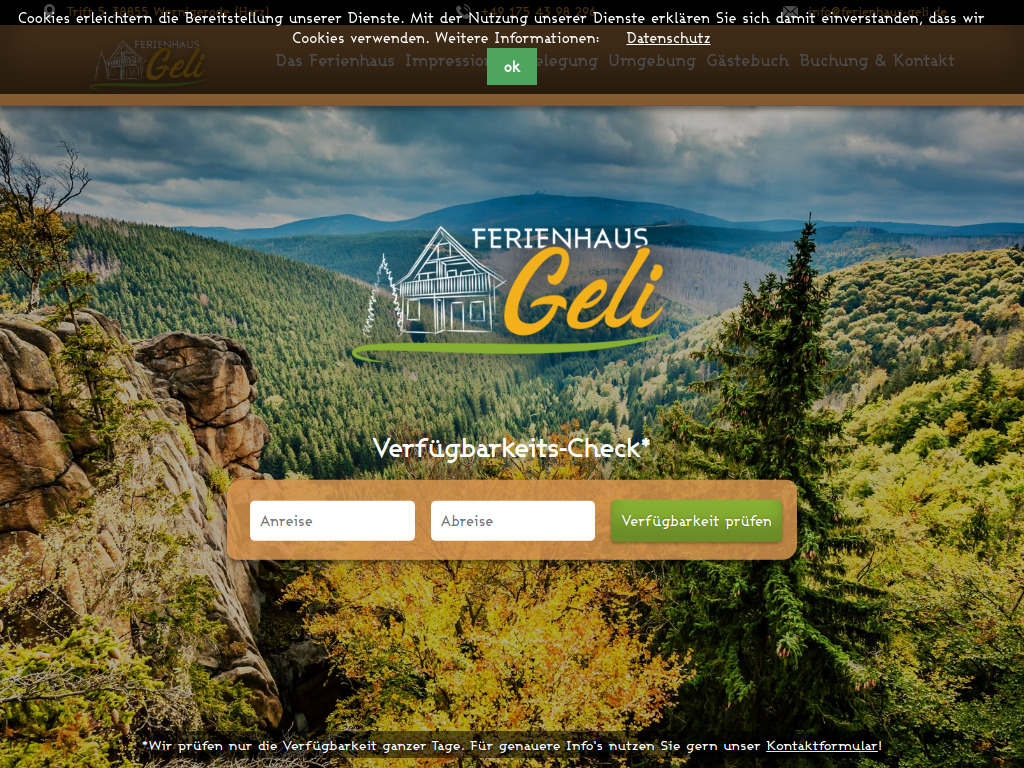 Website von Andrea Watzek in Wernigerode