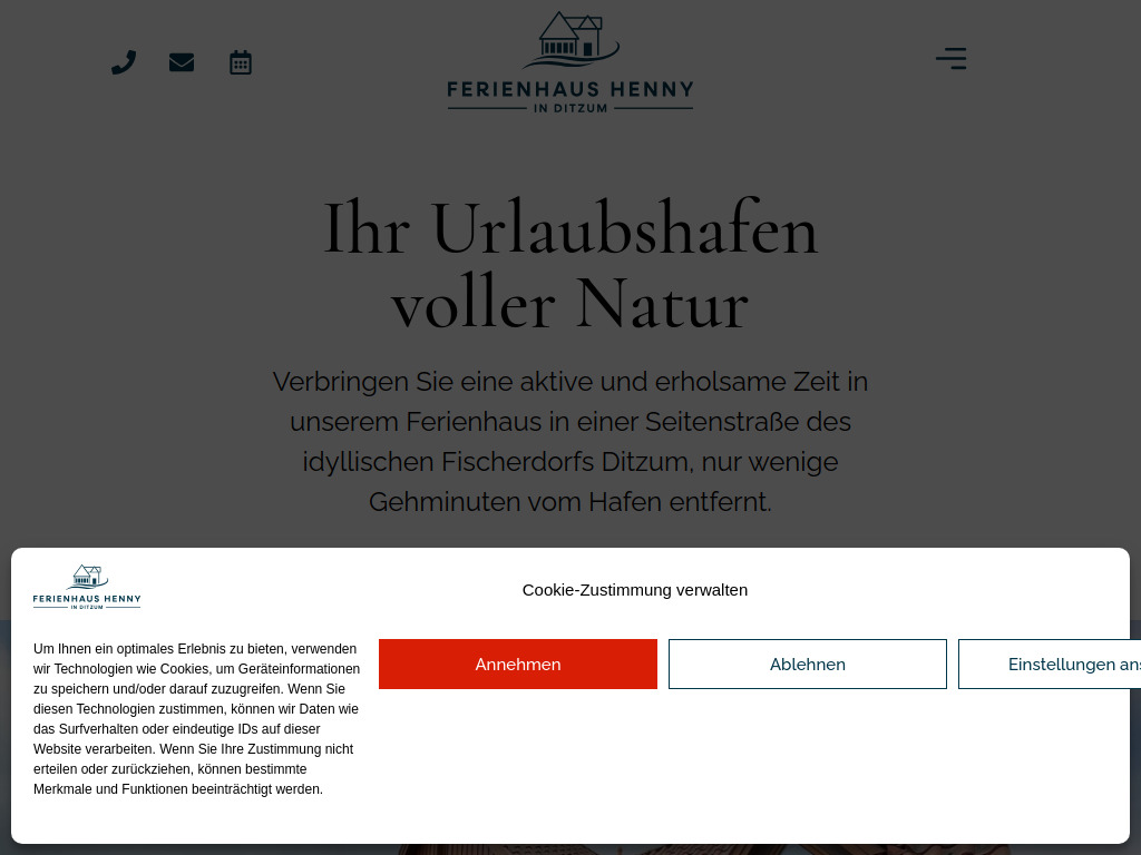 Website von Ines & Christoph van Genabith in Mühlhausen-Ehingen