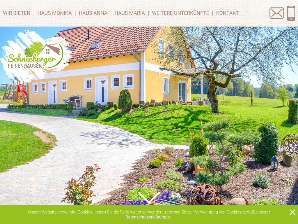 Website von Familie Schneeberger in Neunburg