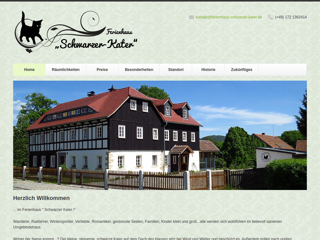 Website von Maja und Frank Vogt GbR in Großschönau