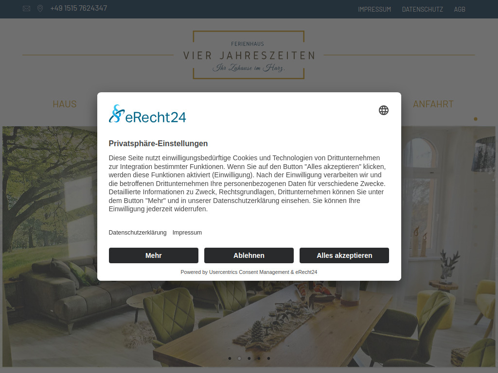 Website von Christel Knispel und Roger Knispel GbR in Bad Sachsa