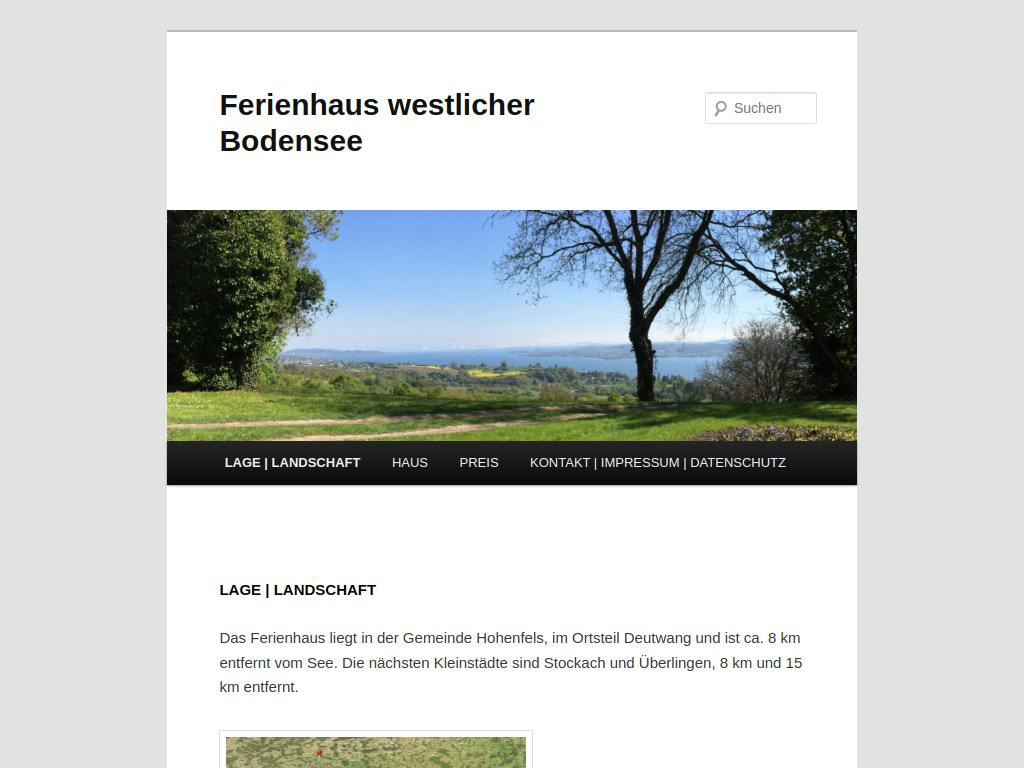 Website von LAGE in Hohenfels