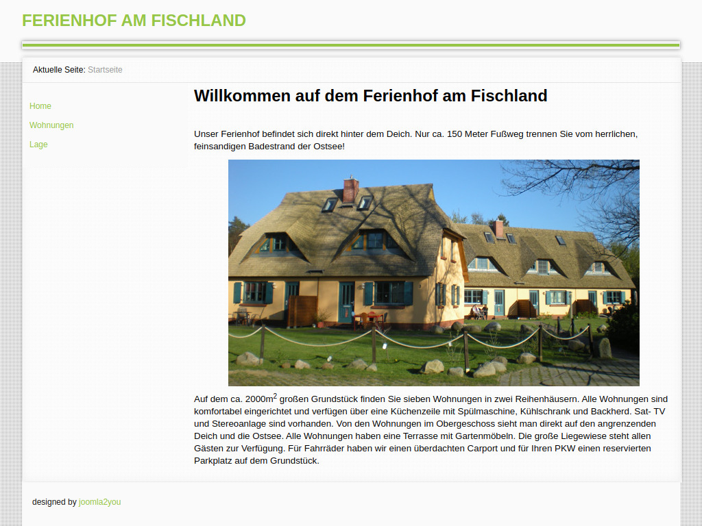 Website von Home in Ostseebad Wustrow
