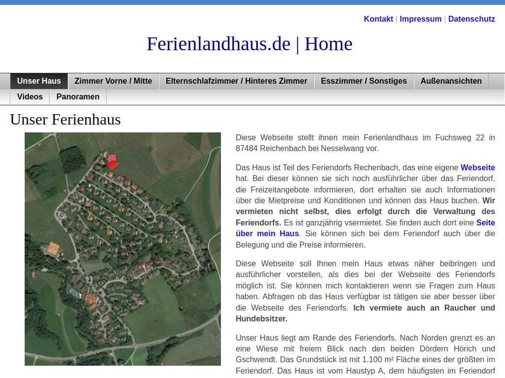 Website von Bernd Leitenberger in Ostfildern