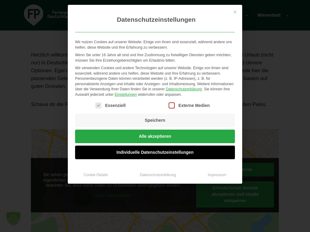 Website von V!EF media group in Buchholz in der Nordheide