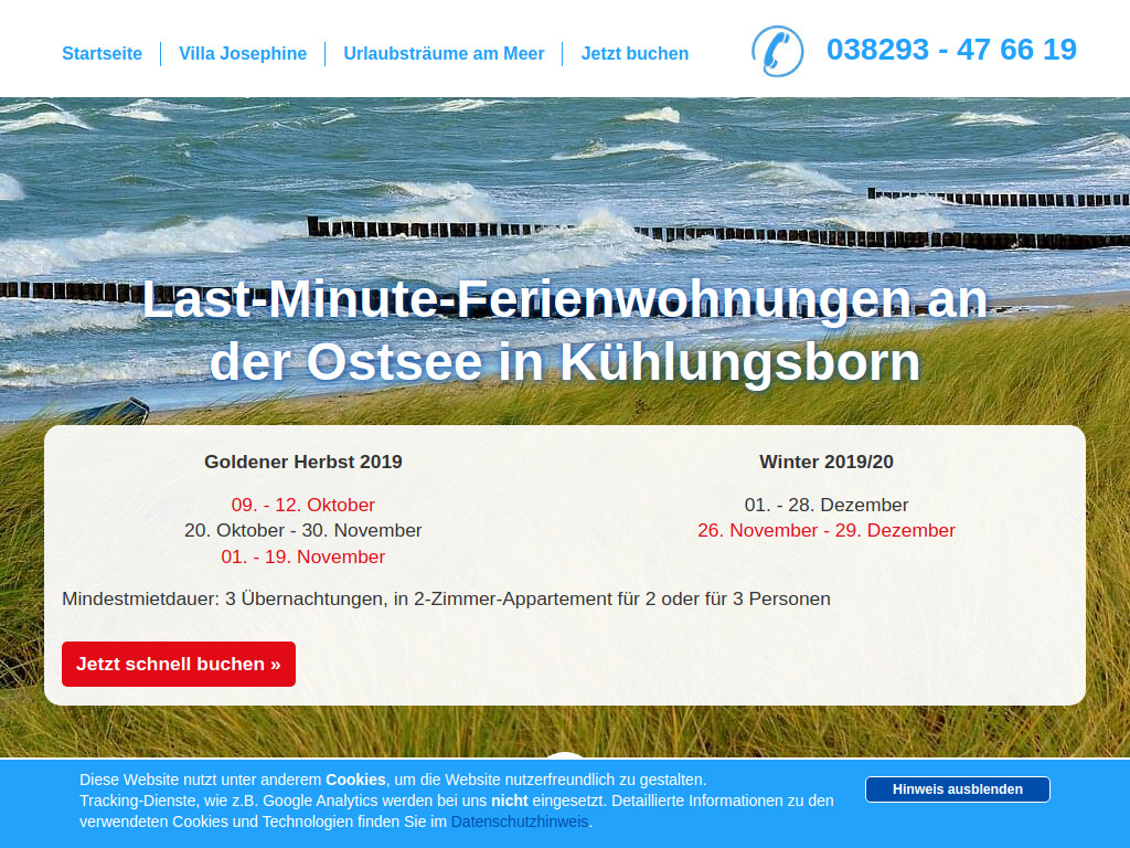 Website von RG Vermietung in Chemnitz