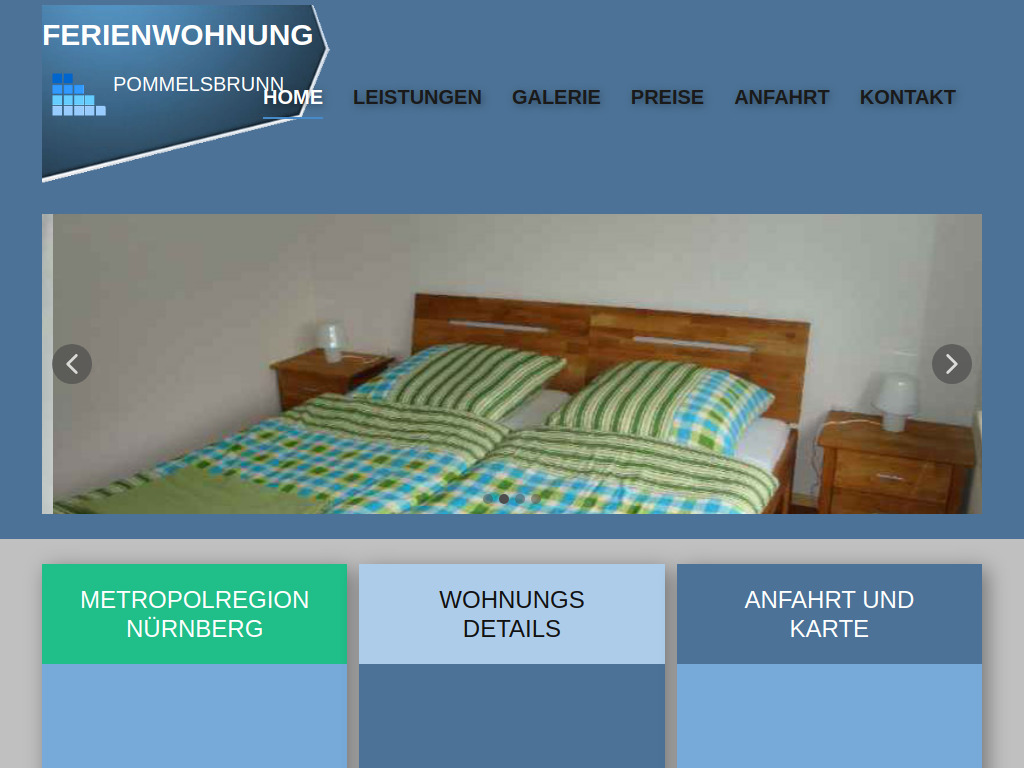 Website von Home