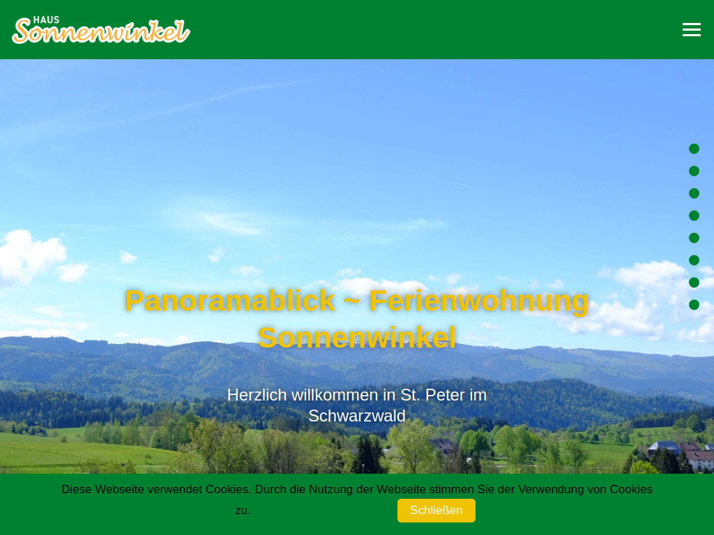 Website von Irene Weidinger in St. Peter