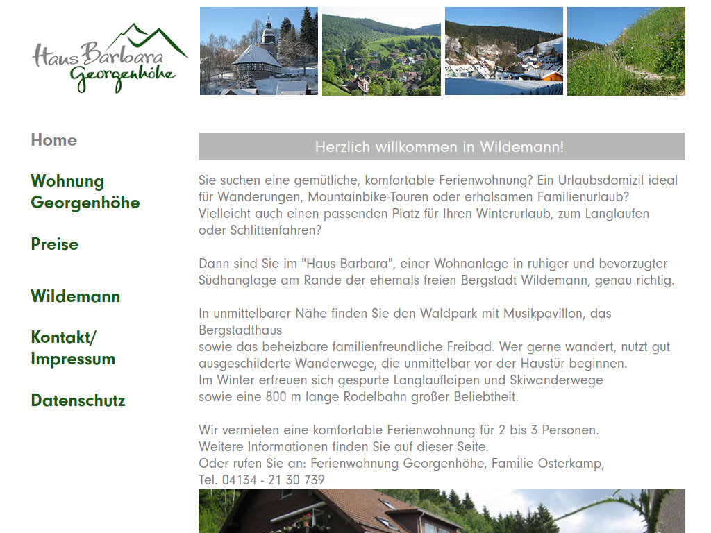 Website von Familie Osterkamp