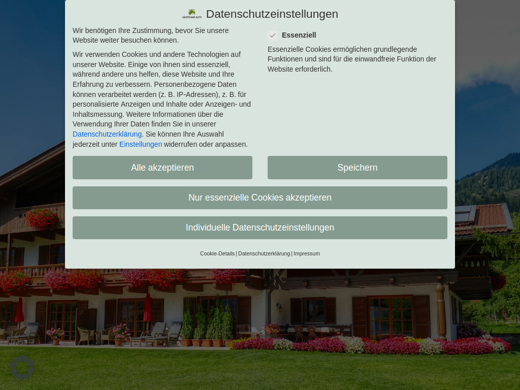 Website von Justi Bauer in Bayrischzell
