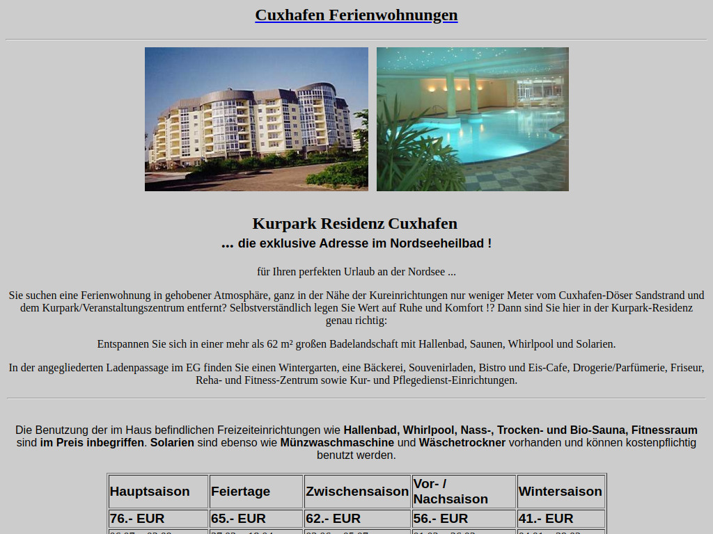 Website von Stefanie & Volker Hörning in Dissen