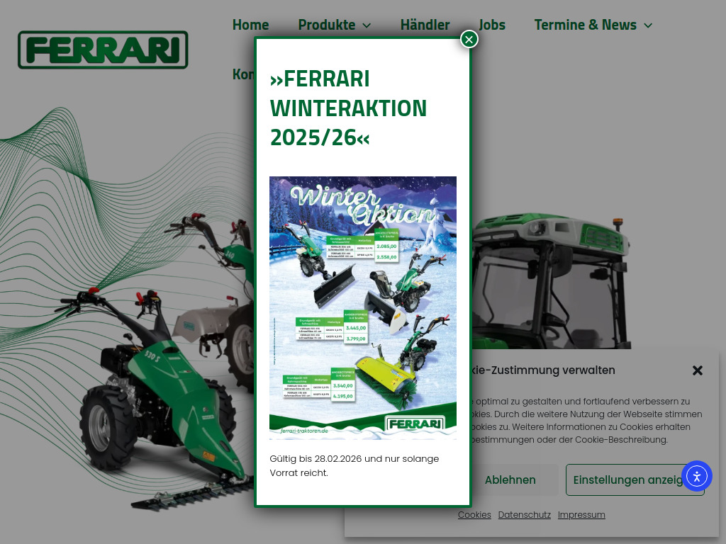 Website von Mosa GmbH Allerhausen in Allershausen