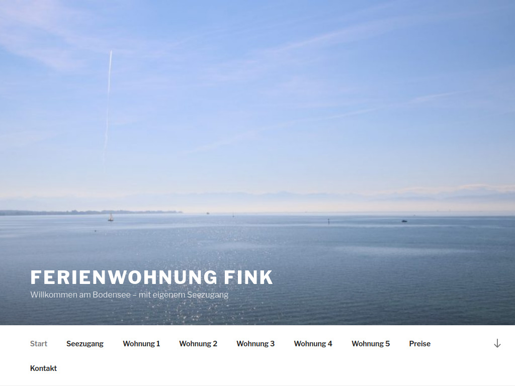 Website von Irmgard Fink in Tettnang