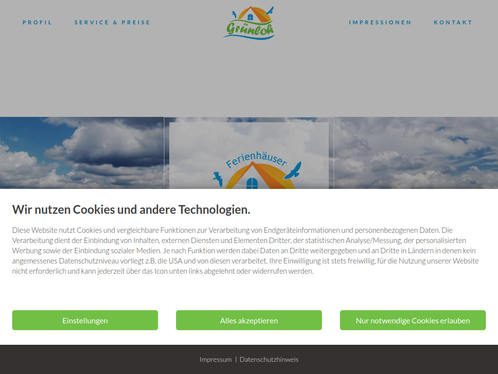 Website von Herbert Grünloh in Haselünne