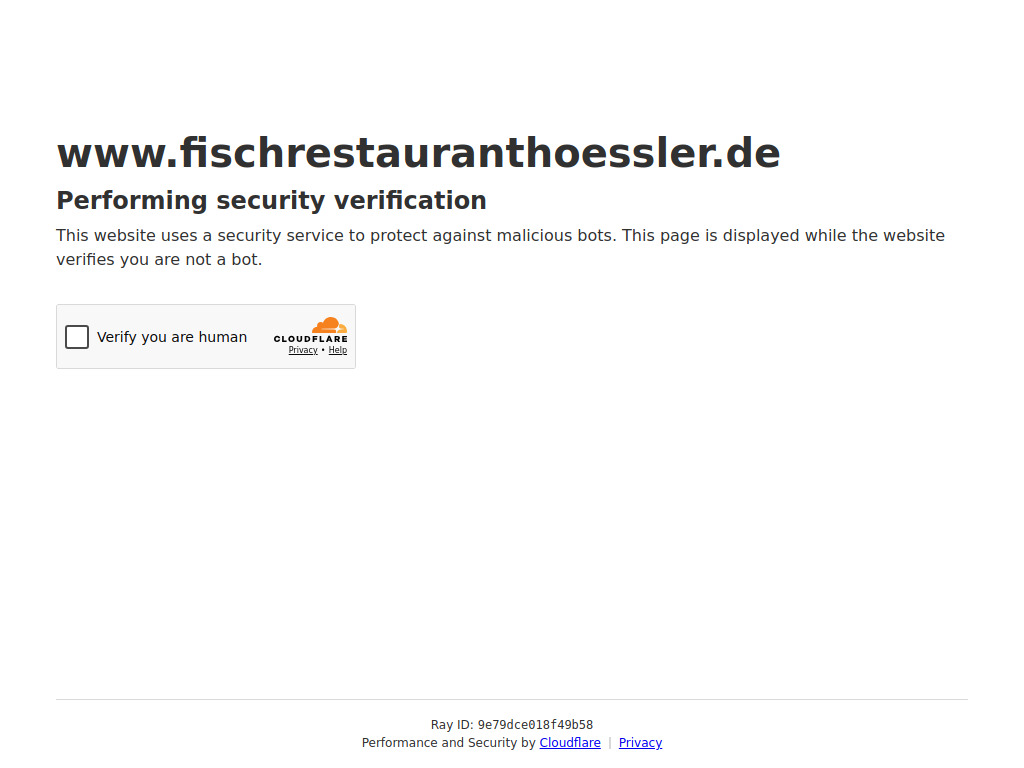 Website von Fischrestaurant Hößler in Quedlinburg