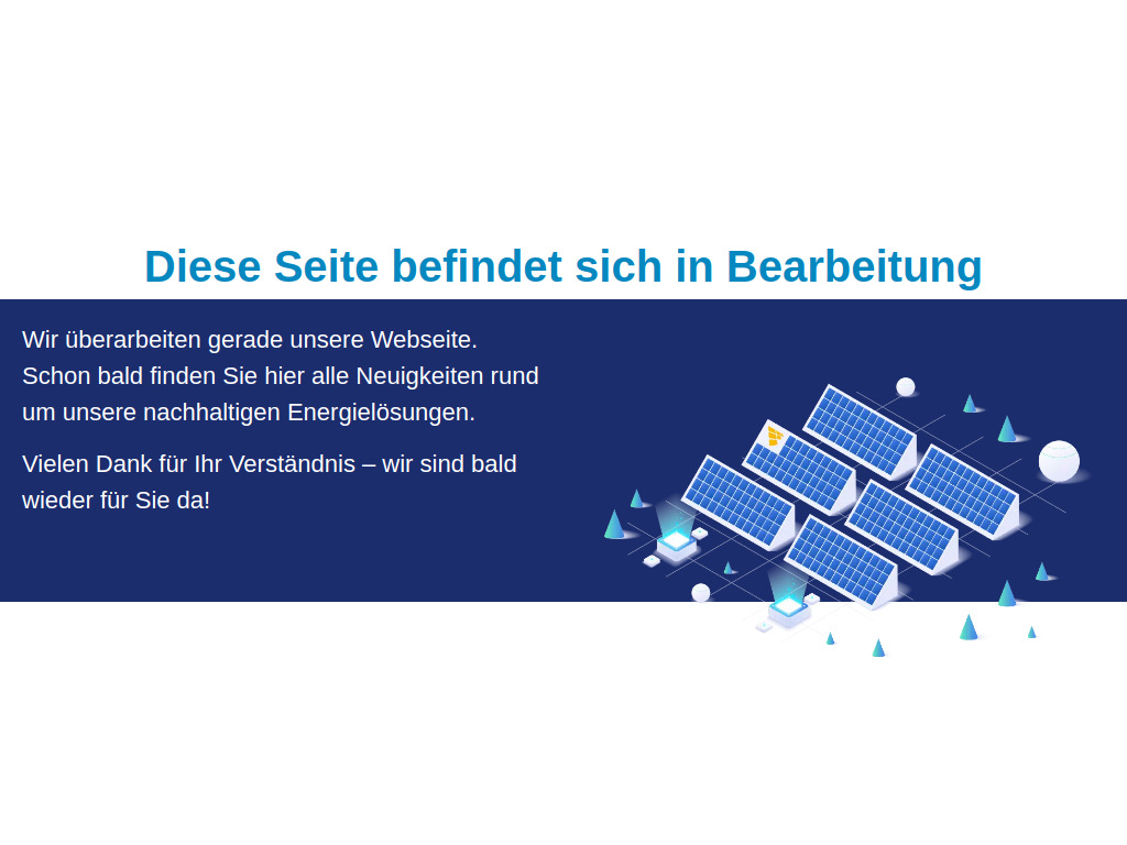 Website von Fortuna Solar eG in Wien