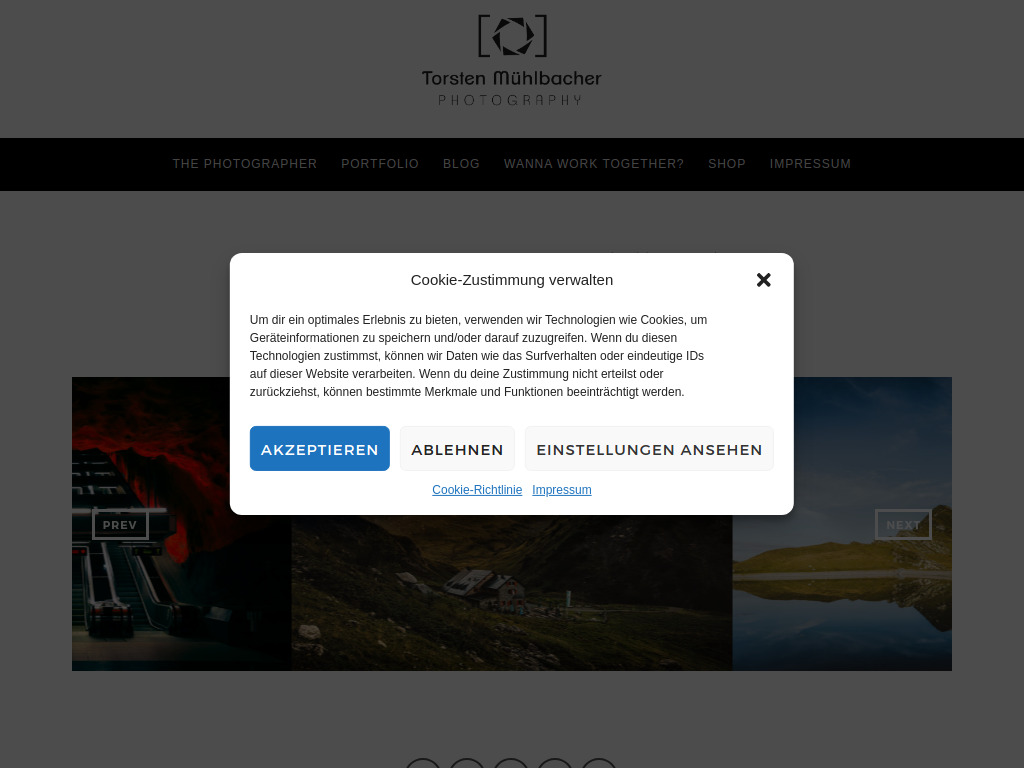 Website von Torsten Muehlbacher Photography in Jenbach