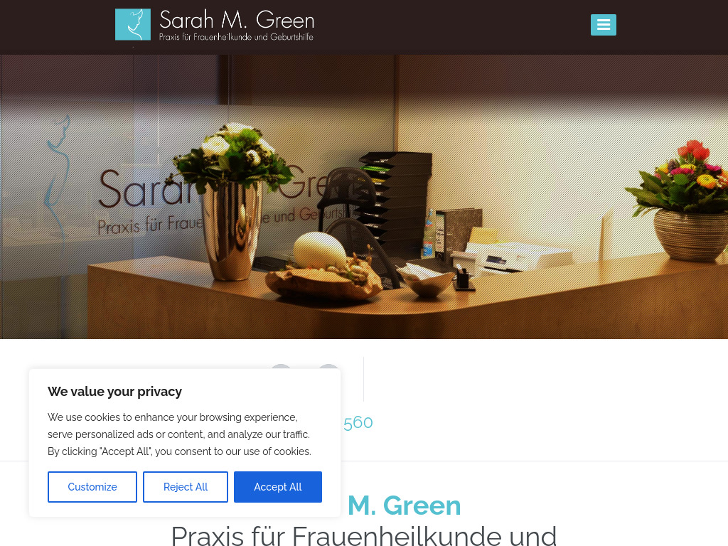 Website von Sarah M. Green in Rottweil