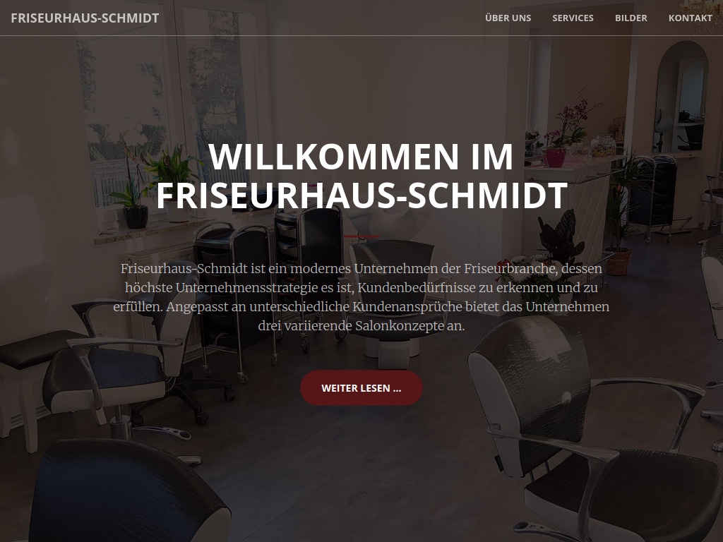 Website von Friseurhaus-Schmidt