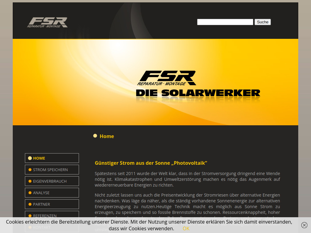 Website von Fritz Strieffler in Sommerloch