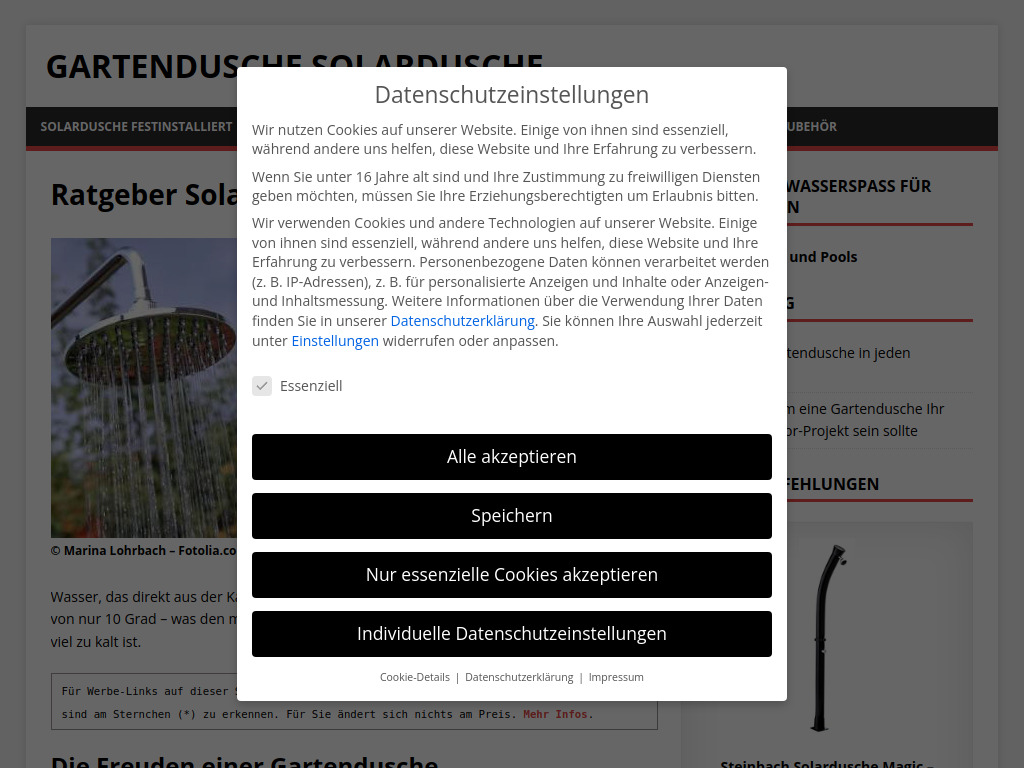 Website von Christine Kläger in Dortmund