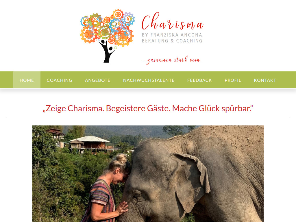 Website von Franziska Ancona in Näfels