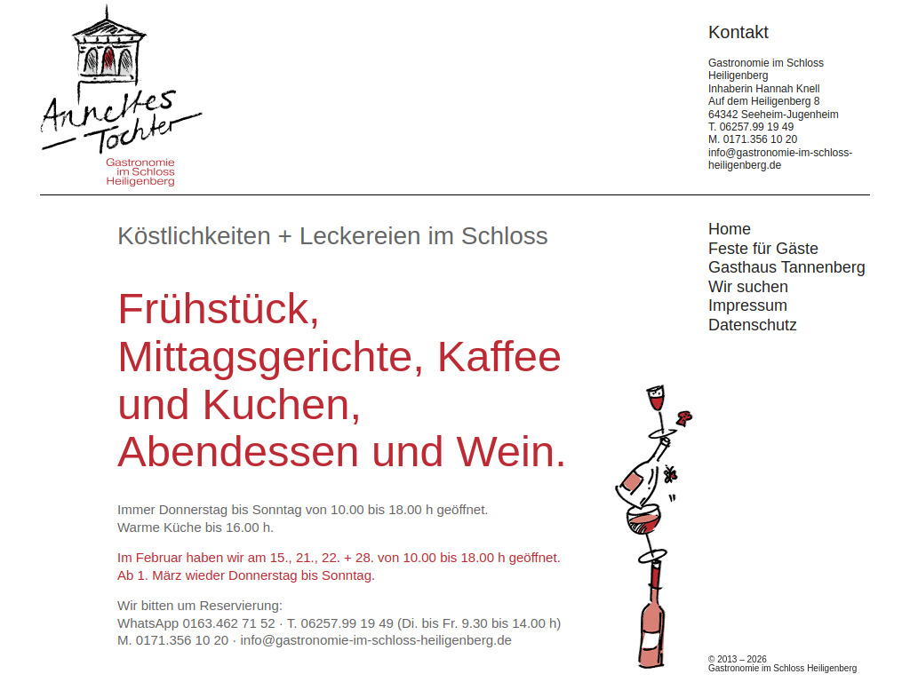 Website von Hannah Knell in Seeheim-Jugenheim