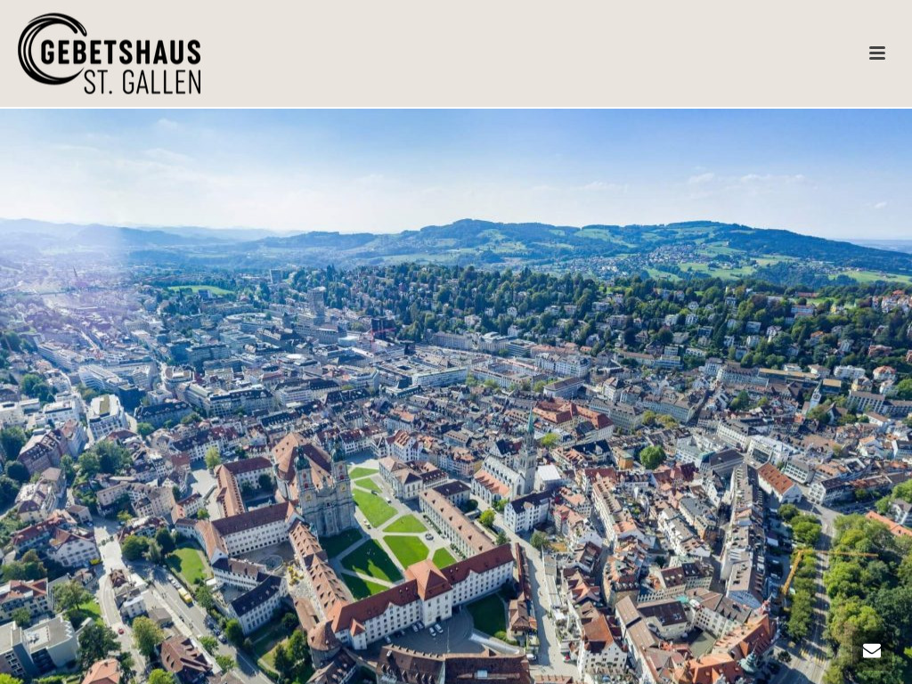 Website von Gebetshaus St. Gallen in St. Gallen