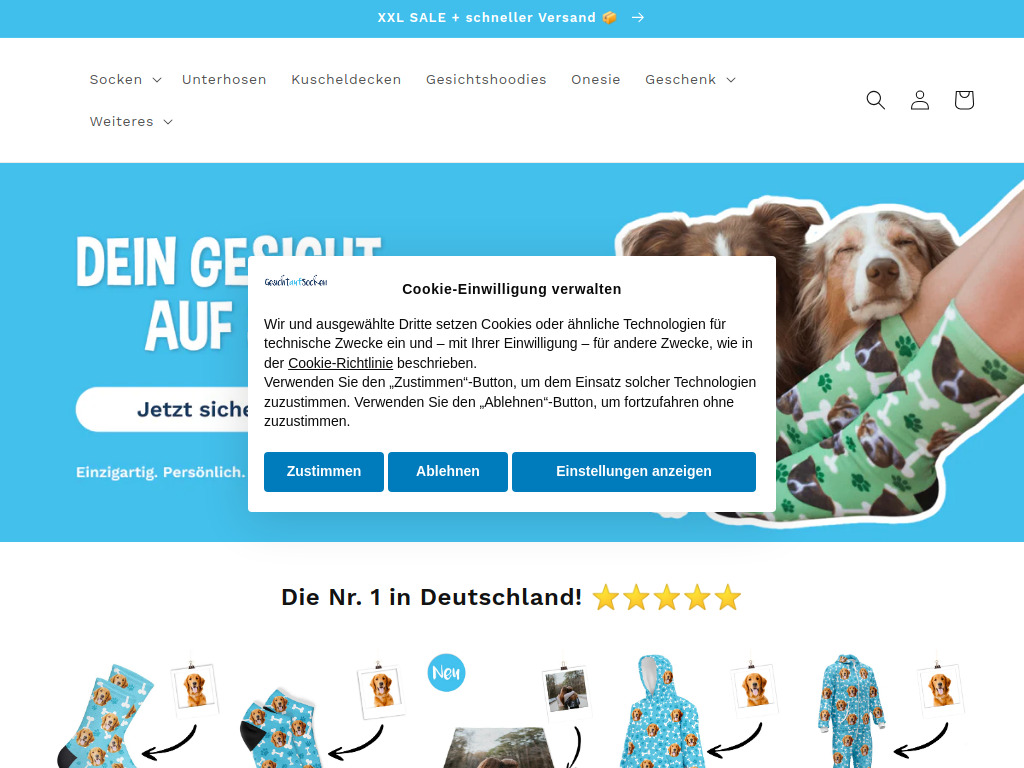 Website von Heimat Commerce GmbH in Vechta