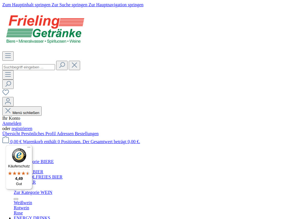 Website von getraenke-frieling.de in Wuppertal