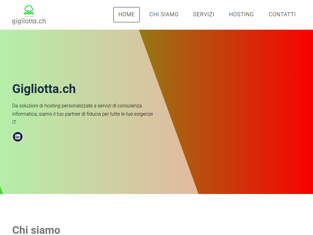 Website von Davide Gigliotta in Torre
