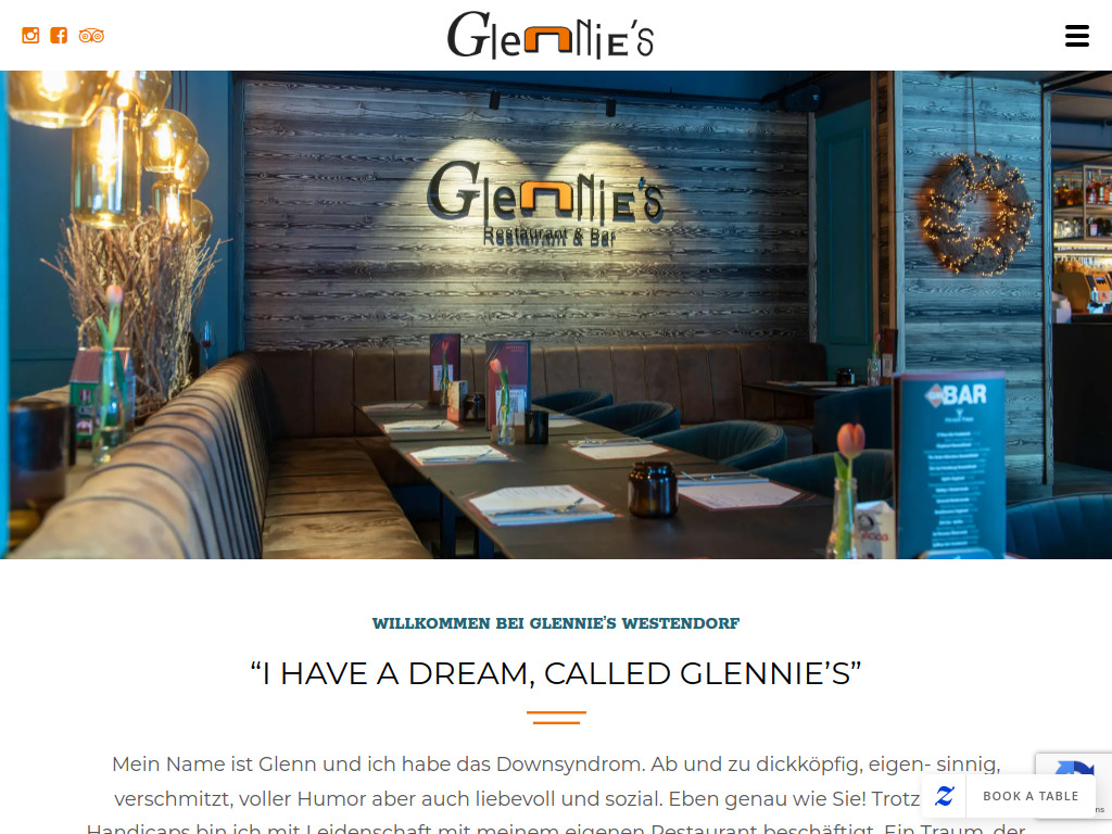 Website von Glennie's Westendorf in Westendorf