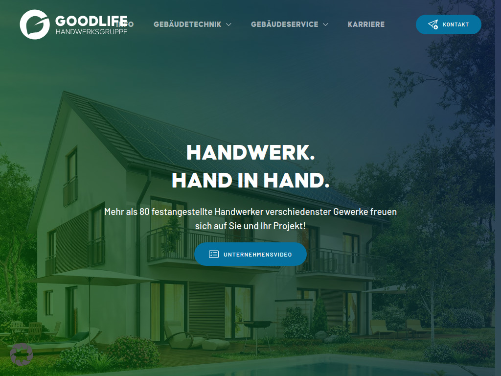 Website von Goodlife GmbH in Montabaur