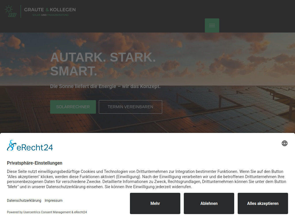 Website von Graute & Kollegen in Bad Lippspringe