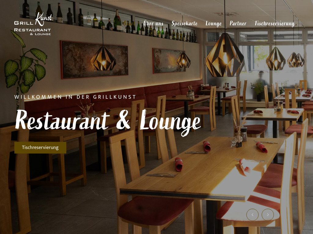 Website von Grillkunst Restaurant GmbH in Obervellach